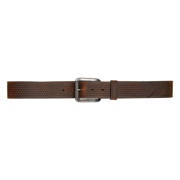 1 1/2 Roller Buckle Double Stitch Belt