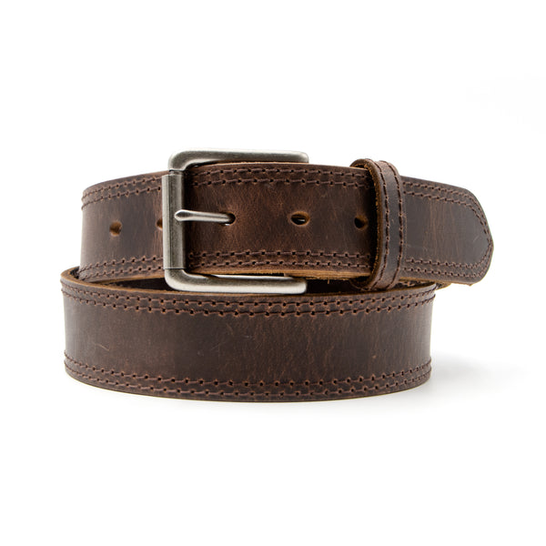 1 1/2 Matte Black Buckle Belt - AndWest