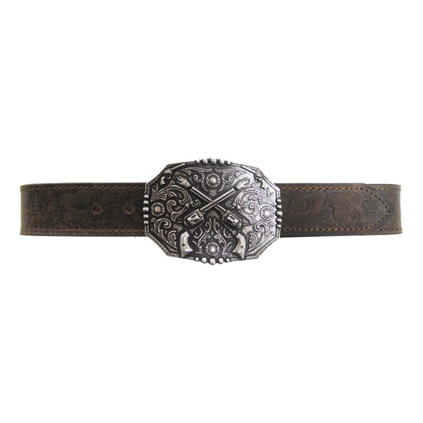 Crossed Pistols Cowboy Belt Buckle – Cowboy Belt Buckles