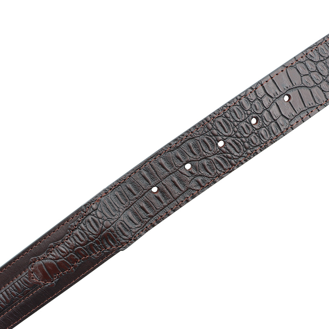 1 1/2&quot; Exotic Inlay with Alligator Billets Belt