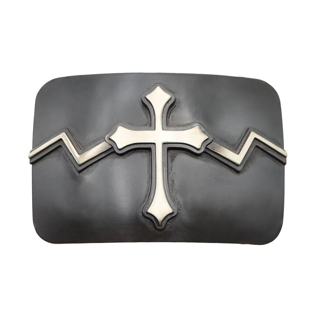 Cross Patina Buckle