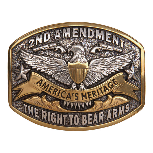 2nd Amendment, The Right to Bear Arms Buckle - AndWest