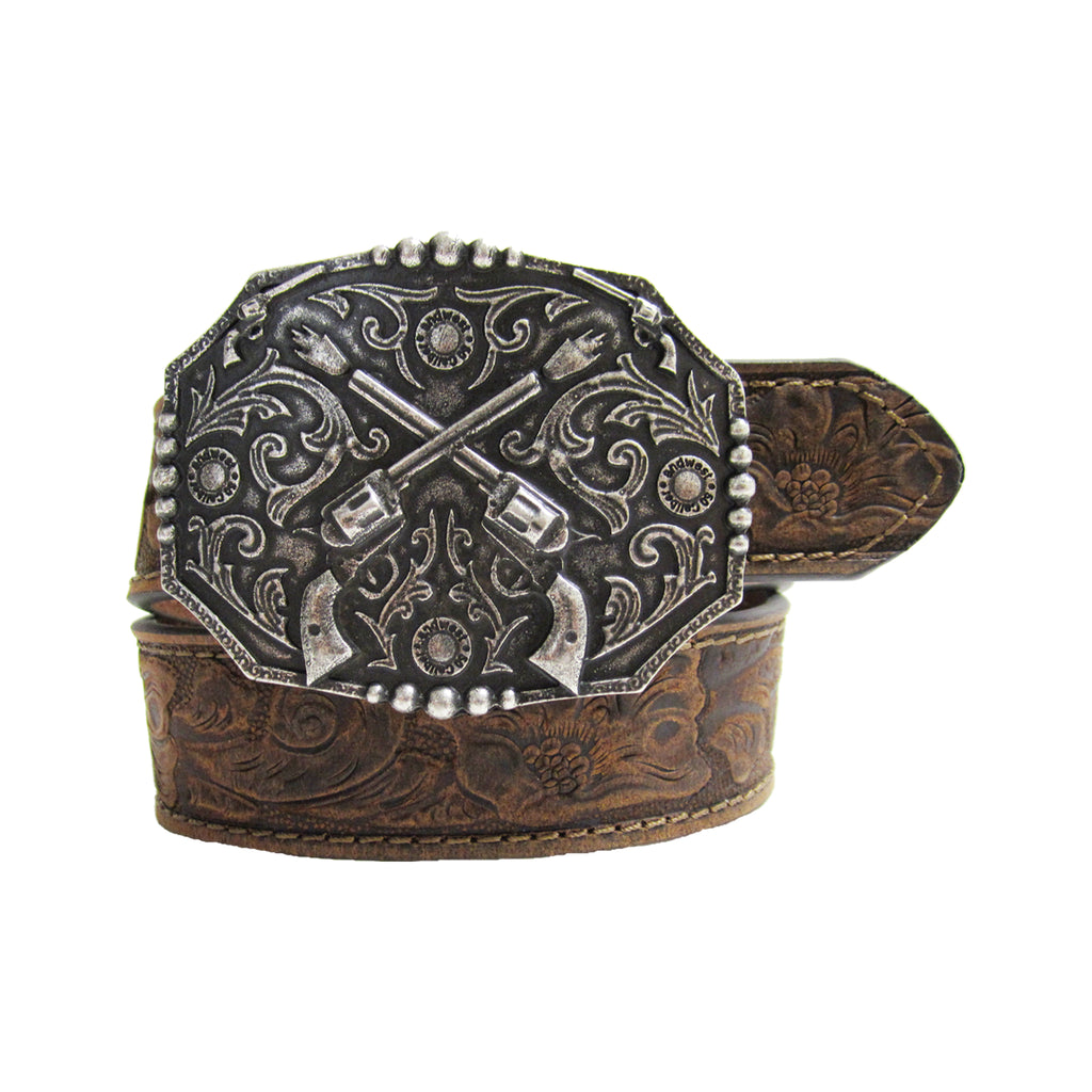 Crossed Pistols Cowboy Belt Buckle – Cowboy Belt Buckles