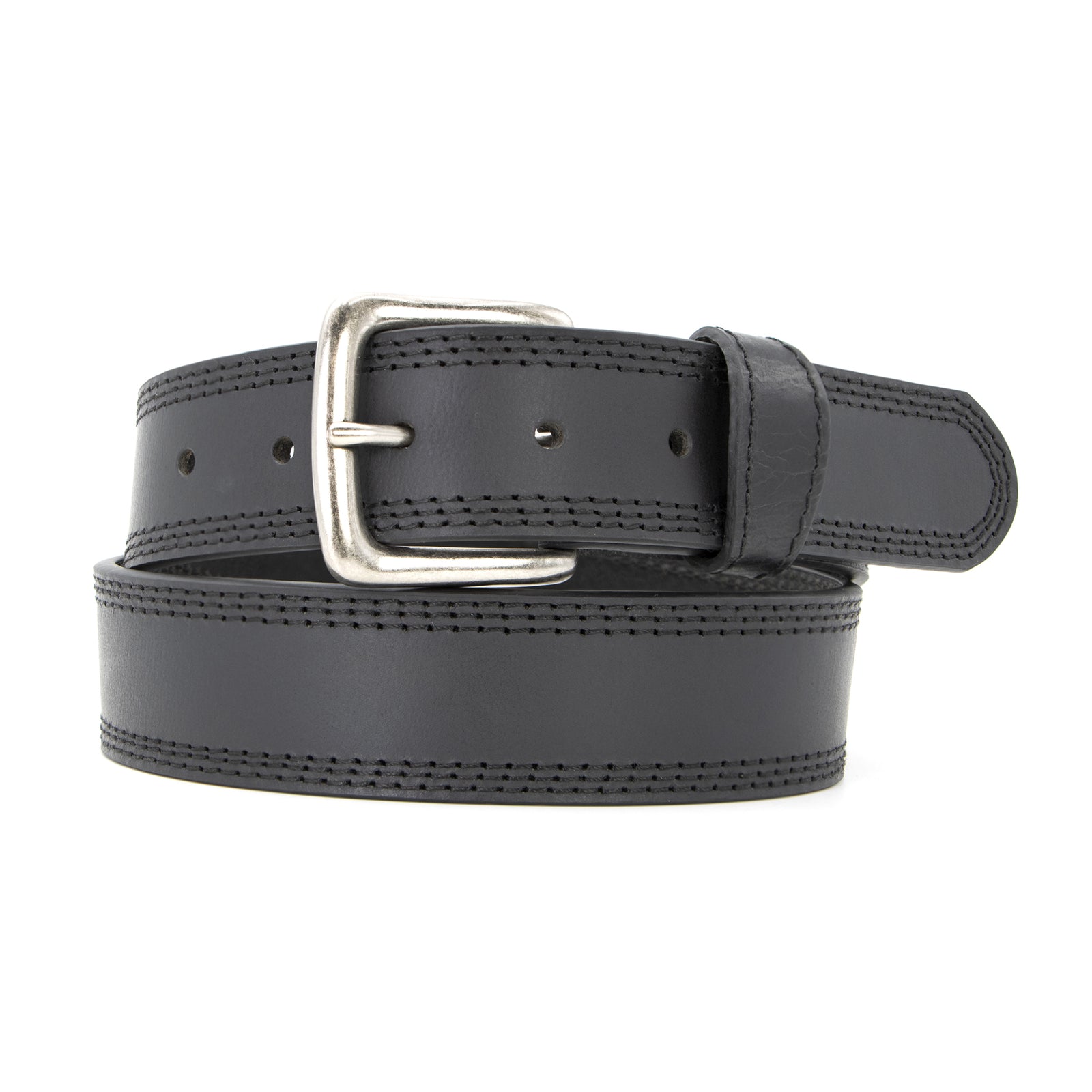 Wrangler Plate Buckle Belt Black